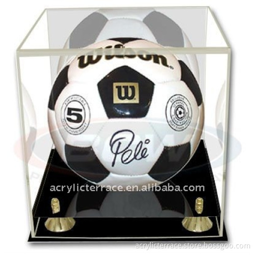 Clear&Black Ball Display Case